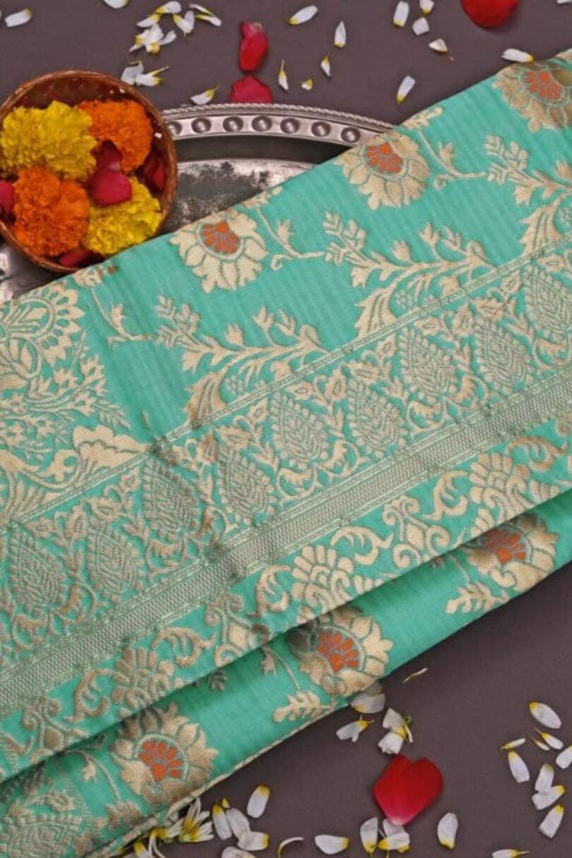 Soft Lichi Silk Saree