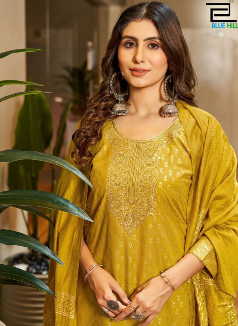 Yellow Colour Traditional Dresses - Image 2