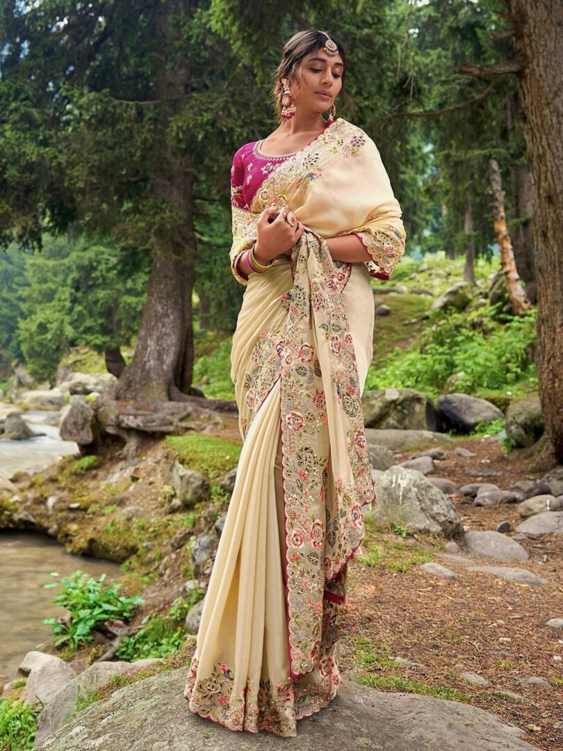 Pure Soft Zimmy Cho Saree - Image 4